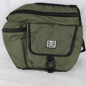 DD Sport by Chris Pegula Cross Body Bag Diaper Dude Olive Green Zip Pockets